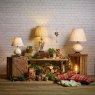 Dar Lighting Dar - Layer Large Table Lamp Cream With Shade