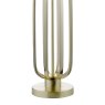 Dar Lighting Dar - Lucie Table Lamp Satin Brass With Shade