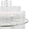 Dar Lighting Dar - Lukas 13 Light Pendant Polished Chrome Glass