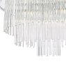 Dar Lighting Dar - Lukas 13 Light Pendant Polished Chrome Glass