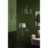 Dar Lighting Dar - Lyzette Wall Light Aged Brass Ribbed Glass