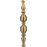 Dar Lighting Dar - Madrid Floor Lamp Antique Brass With Shade