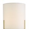 Dar Lighting Dar - Michaela Table Lamp Satin Gold With Shade