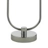 Dar Lighting Dar - Mikara 2 Light Table Lamp Polished Chrome Planet Glass