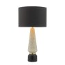 Dar Lighting Dar - Onora Table Lamp White Black With Shade