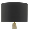 Dar Lighting Dar - Onora Table Lamp White Black With Shade