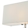 Dar Lighting Dar - Ronda 3 Light Wall Light Ivory With LED Reading Light