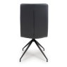 Furniture Link Nobo - Swivel Chair (Black Faux Leather)