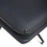 Furniture Link Nobo - Swivel Chair (Black Faux Leather)