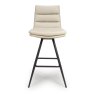 Furniture Link Nobo - Swivel Counter Chair (Taupe Faux Leather)