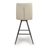 Furniture Link Nobo - Swivel Counter Chair (Taupe Faux Leather)