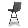Furniture Link Nobo - Swivel Bar Chair (Grey Faux Leather)