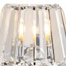 Dar Lighting Dar - Selina Single Wall Bracket Polished Chrome