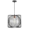 Dar Lighting Dar - Taplow Pendant Black & Copper