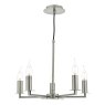 Dar Lighting Dar - Tyler 5lt Pendant Satin Nickel Fitting Only