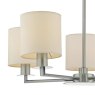 Dar Lighting Dar - Tyler 5lt Pendant Satin Nickel Fitting Only