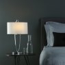 Dar Lighting Dar - Utara Table Lamp Polished Chrome With Shade