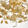Dar Lighting Dar - Yadira 4 Light Semi Flush Gold Leaf