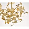 Dar Lighting Dar - Yadira 4 Light Semi Flush Gold Leaf