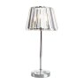 Laura Ashley Laura Ashley - Capri Large Table Lamp Polished Chrome with Crystal Glass Shade