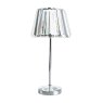 Laura Ashley Laura Ashley - Capri Large Table Lamp Polished Chrome with Crystal Glass Shade