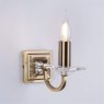 Laura Ashley Laura Ashley - Carson Wall Light Antique Brass Glass