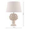 Laura Ashley Laura Ashley - Artichoke Ceramic Table Lamp With Shade