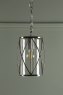 Laura Ashley Laura Ashley - Beckworth Lantern Polished Nickel Glass