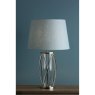 Laura Ashley Laura Ashley - Beckworth Large Table Lamp Polished Nickel Glass Base