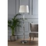 Laura Ashley Laura Ashley - Blake Floor Lamp Polished Chrome Crystal Base Only