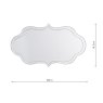 Laura Ashley Laura Ashley - Rochelle Mirror Black (28cm)