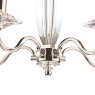 Laura Ashley Laura Ashley - Carson 5lt Chandelier Cut Glass Polished Nickel