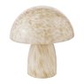 Dar Lighting Dar - Addie Table Lamp White Art Glass