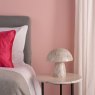 Dar Lighting Dar - Addie Table Lamp White Art Glass
