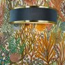 Dar Lighting Dar - Alvaro Wall Light Brushed Brass With Blue Shade