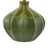 Dar Lighting Dar - Amrita Ceramic Table Lamp Green and Antique Brass Base Only