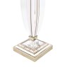 Laura Ashley Laura Ashley - Carson Large Table Lamp Polished Nickel Crystal (Base Only)