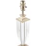 Laura Ashley Laura Ashley - Carson Medium table Lamp Polished Nickel Crystal Base Only