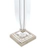 Laura Ashley Laura Ashley - Carson Medium table Lamp Polished Nickel Crystal Base Only
