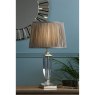 Laura Ashley Laura Ashley - Carson Medium table Lamp Polished Nickel Crystal Base Only