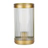 Dar Lighting Dar - Bianka Table Lamp Bronze and Ribbed Glass