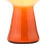 Dar Lighting Dar - Chrissy Table Lamp Orange Art Glass