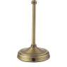 Dar Lighting Dar - Dahl Rechargeable Table Lamp Matt Antique Brass Base Only LED