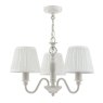 Laura Ashley Laura Ashley - Ellis 3lt Pendant Grey with Shades