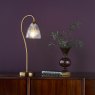 Dar Lighting Dar - Glynis Table Lamp Antique Bronze and Ribbed Glass