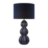 Dar Lighting Dar - Lorelai Ceramic Table Lamp Blue With Shade