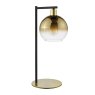Dar Lighting Dar - Lycia Table Lamp Satin Gold and Gold Ombre Glass