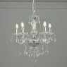 Laura Ashley Laura Ashley - Harriet 5 Light Crystal Polished Chrome Chandelier