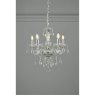 Laura Ashley Laura Ashley - Harriet 5 Light Crystal Polished Chrome Chandelier