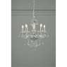 Laura Ashley Laura Ashley - Harriet 5 Light Crystal Polished Chrome Chandelier